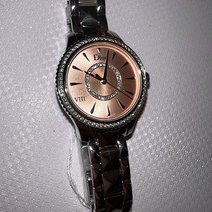 Christian Dior VIII Montaigne Steel Diamond Pink